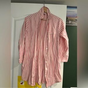 Victoria’s Secret long button-up